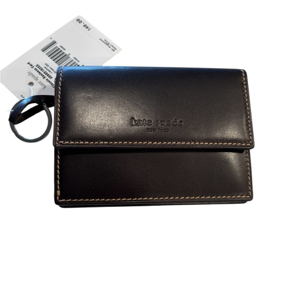 Kate Spade Black Vintage Card Holder